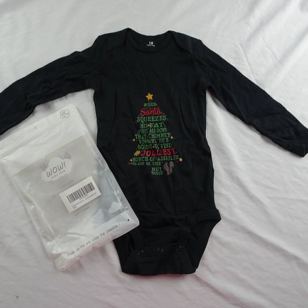 WOW! Baby Show Christmas Baby One Piece Size 18 Months